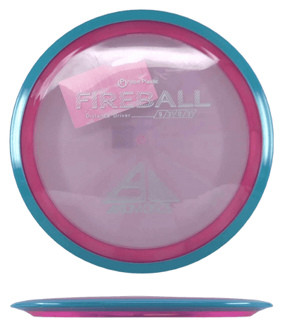 Axiom Fireball Axiom Fireball - Proton / 169g - Pink w/ Sky Blue Rim (White) - Skyline Disc Golf