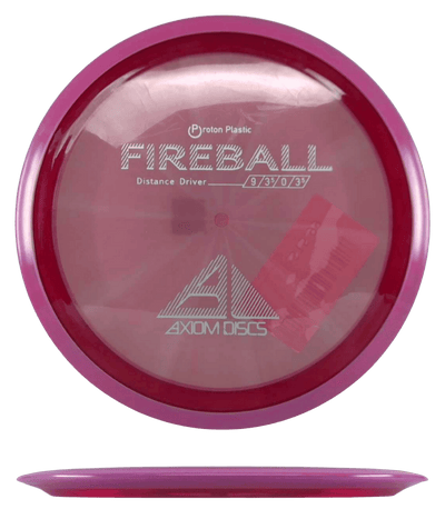 Axiom Fireball Axiom Fireball - Proton / 172g - Red w/ Pink-ish Marble Rim (White) - Skyline Disc Golf