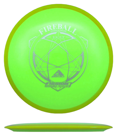 Axiom Fireball Axiom Fireball - Fission / 146g - Chartreuse w/ Yellow-ish Rim (Silver) - Skyline Disc Golf