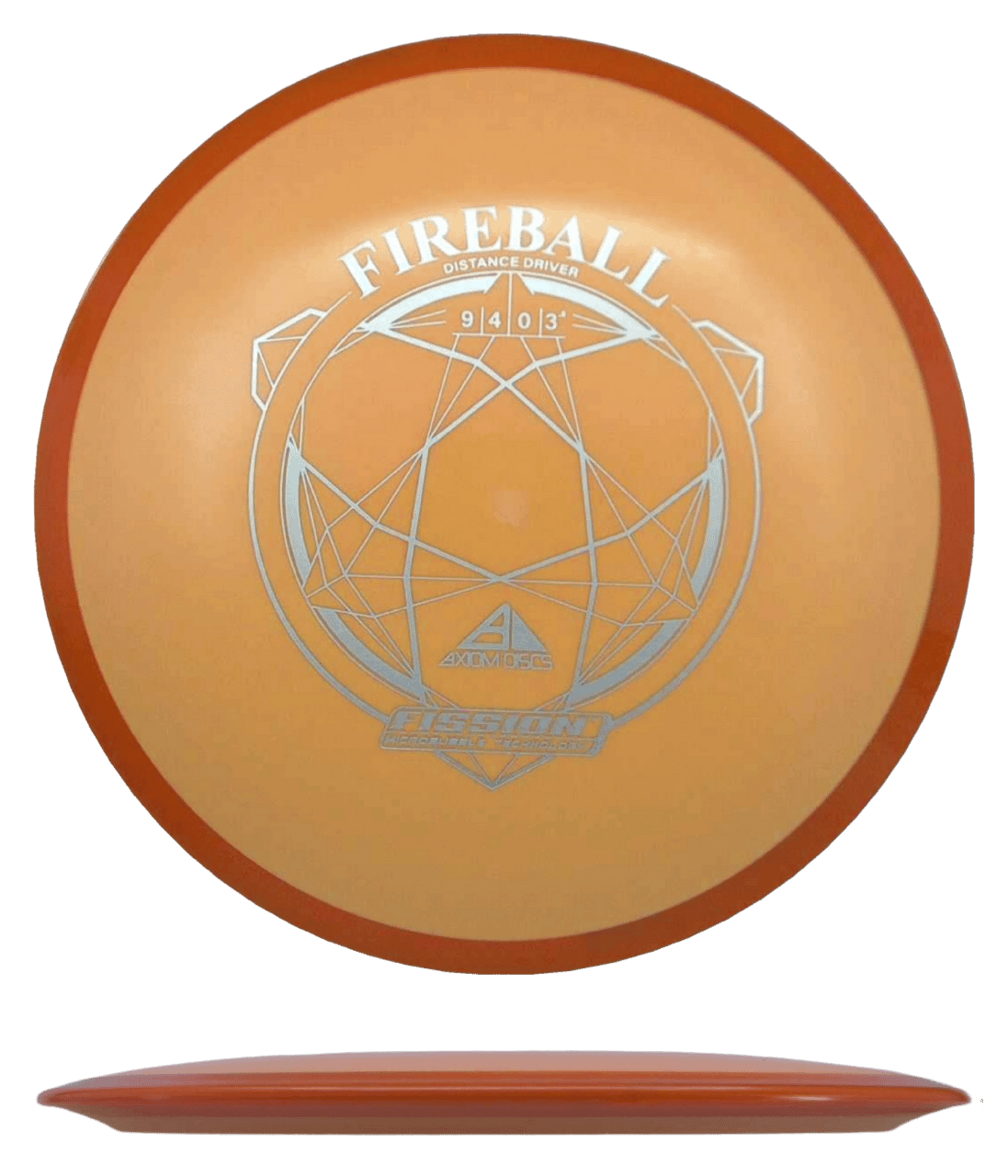 Axiom Fireball Axiom Fireball - Fission / 146g - Peach w/ Orange Rim (Silver) - Skyline Disc Golf