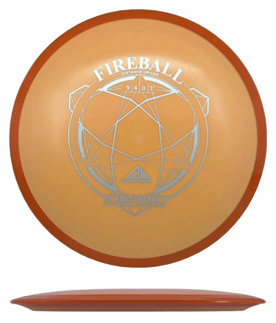 Axiom Fireball Axiom Fireball - Fission / 146g - Peach w/ Orange Rim (Silver) - Skyline Disc Golf