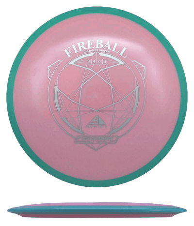 Axiom Fireball Axiom Fireball - Fission / 154g - Pink w/ Teal Rim (Silver) - Skyline Disc Golf