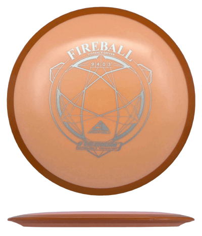 Axiom Fireball Axiom Fireball - Fission / 155g - Peach w/ Orange Rim (Silver) - Skyline Disc Golf