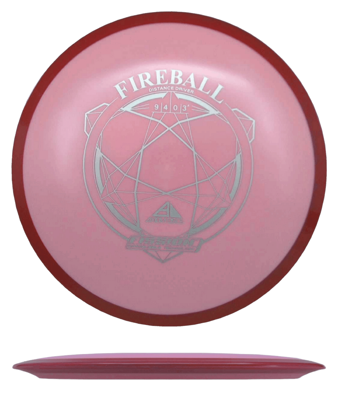 Axiom Fireball Axiom Fireball - Fission / 164g - Pink w/ Red Rim (Silver) - Skyline Disc Golf