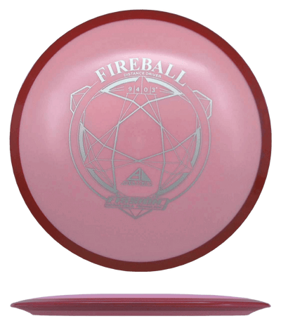 Axiom Fireball Axiom Fireball - Fission / 164g - Pink w/ Red Rim (Silver) - Skyline Disc Golf