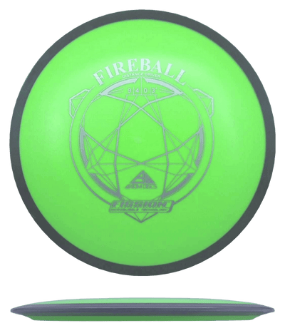 Axiom Fireball Axiom Fireball - Fission / 171g - Chartreuse w/ Gray Rim (Silver) - Skyline Disc Golf