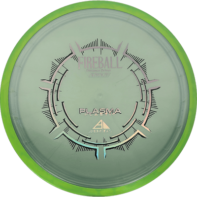 Axiom Fireball Axiom Fireball - Plasma / 160g - Light Green w/ Chartreuse Rim (Chrome) - Skyline Disc Golf