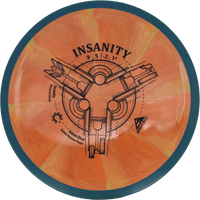 Axiom Insanity - Cosmic Neutron / 172g - Orange Melon Burst w/ Slate Blue Rim (Black)