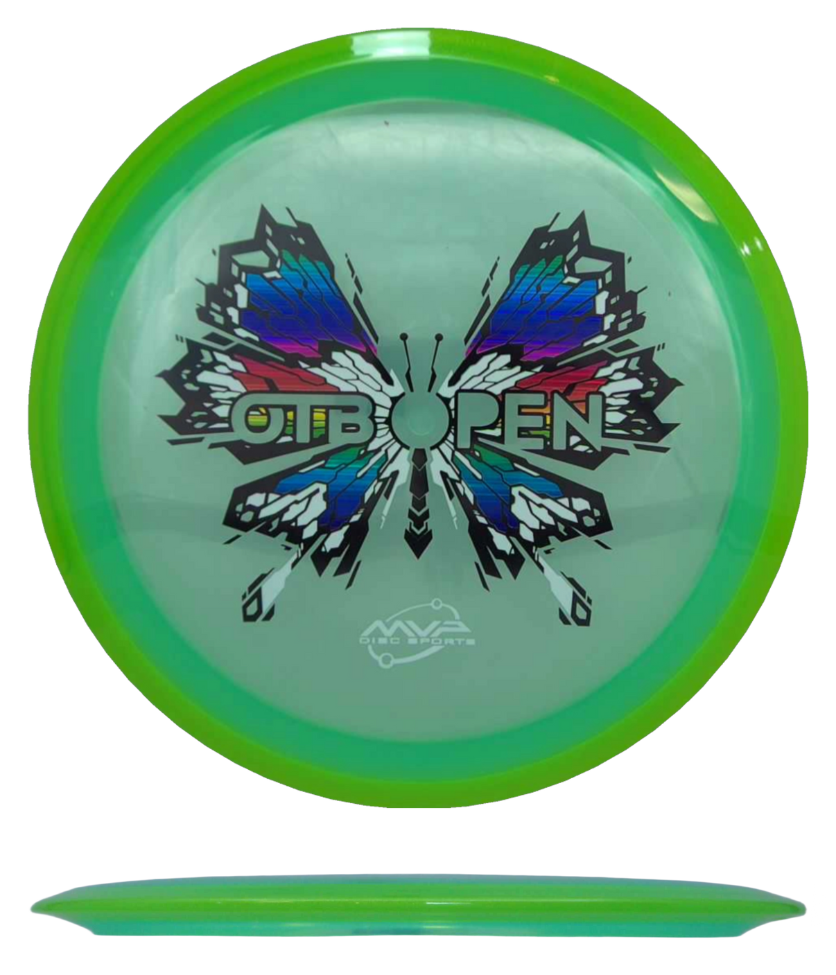 Axiom Insanity - Prism Proton (Soft) - OTB Open Edition / 155g - Green w/ Lime Rim (OTB Open Edition) - Skyline Disc Golf