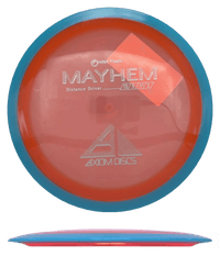 Axiom Mayhem - Proton / 173g - Seafoam Blue w/ Red Rim (Silver) - Skyline Disc Golf