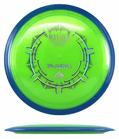 Axiom Mayhem Axiom Mayhem - Plasma / 172g - Lime w/ Blue Rim (Chrome) - Skyline Disc Golf