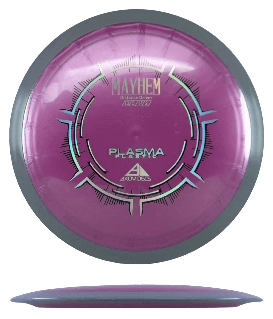 Axiom Mayhem Axiom Mayhem - Plasma / 172g - Rose Pink w/ Gray Rim (Chrome) - Skyline Disc Golf