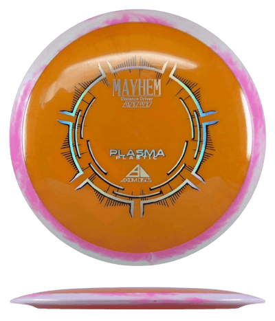 Axiom Mayhem Axiom Mayhem - Plasma / 174g - Orange w/ Hot Pink/White Rim (Chrome) - Skyline Disc Golf