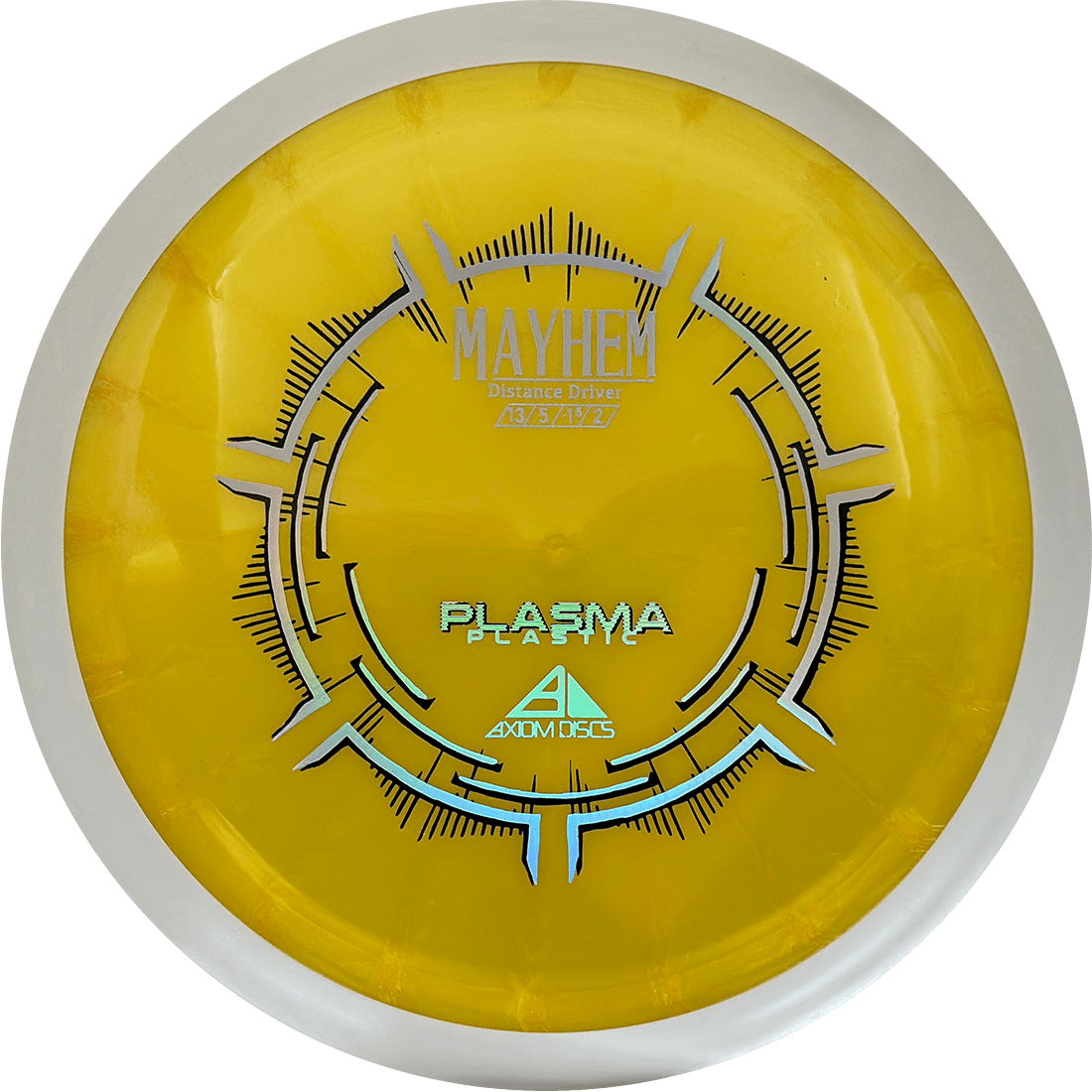 Axiom Mayhem Axiom Mayhem - Plasma / 175g - Egg Yolk w/ White Rim (Chrome) - Skyline Disc Golf