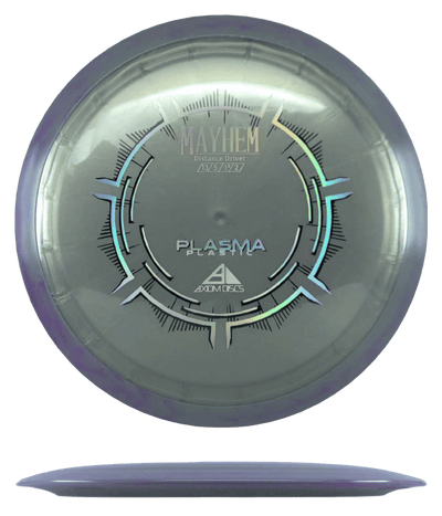 Axiom Mayhem Axiom Mayhem - Plasma / 175g - Silver w/ Lavender/Gray Rim (Chrome) - Skyline Disc Golf