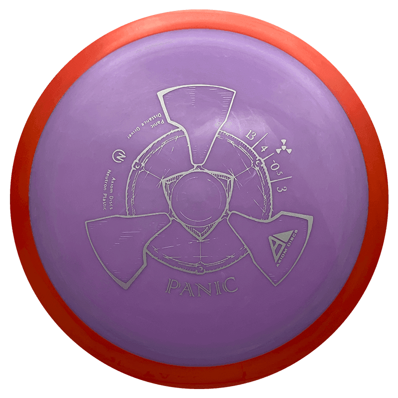 Axiom Panic - Neutron / 166g - Lavender w/ Red Rim (Gray)