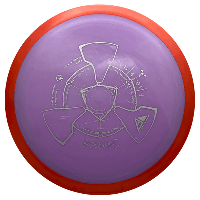 Axiom Panic Axiom Panic - Neutron / 166g - Lavender w/ Red Rim (Gray) - Skyline Disc Golf