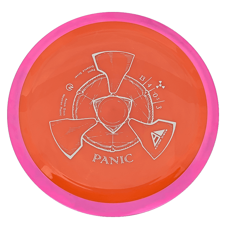 Axiom Panic - Neutron / 169g - Orange w/ Pink Rim (Gray)