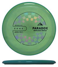 Axiom Paradox - Neutron / 178g - Dirty Lime w/ Teal Rim (Chrome)