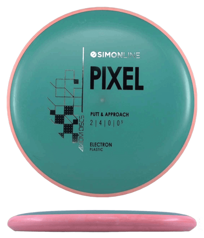 Axiom Pixel Axiom Pixel - Electron / 167g - Forest Green w/ Orange Rim (Black/Silver) - Skyline Disc Golf