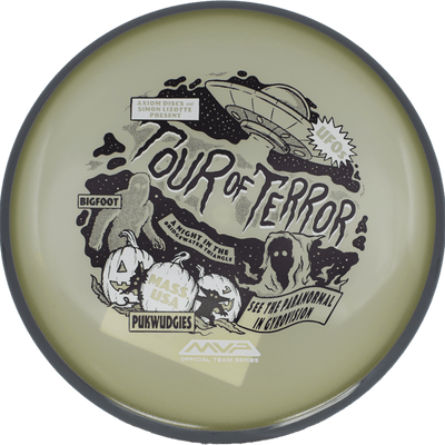 Axiom Pixel Axiom Pixel - Eclipse - Team Halloween Edition / 173g - Glow w/ Gray Rim (Halloween Stamp) *1012* - Skyline Disc Golf