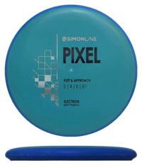 Axiom Pixel - Electron Soft / 168g - Forest Green w/ Blue Rim (Black) - Skyline Disc Golf