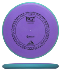 Axiom Proxy - Electron / 167g - Purple w/ Teal Rim (Black) - Skyline Disc Golf