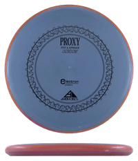 172g - Slate Blue w/ Red Orange Rim (Black) Electron Axiom Proxy - Skyline Disc Golf