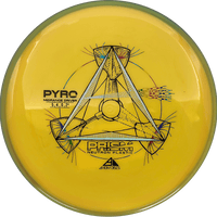 173g - Banana w/ Yellow - ish Rim (Rainbow/Chrome) Prism Neutron Axiom Pyro - Skyline Disc Golf