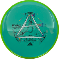 Axiom Pyro - Prism Neutron / 178g - Mint w/ Chartreuse Rim (Rainbow/Chrome) - Skyline Disc Golf