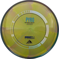 Axiom Pyro - Prism Plasma / 177g - Forest Green Burst w/ Burnt Brown Rim (Rainbow/Chrome) Skyline Disc Golf
