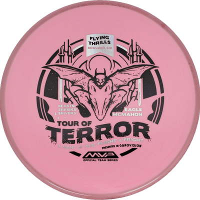 Axiom Pyro Axiom Pyro - Fission - Team Halloween Edition / 178g - Pink w/ Pink Rim (Halloween Stamp) - Skyline Disc Golf