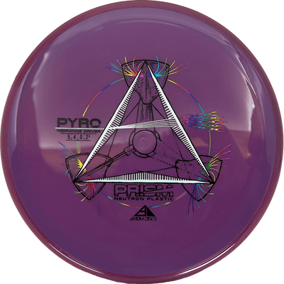 Axiom Pyro Axiom Pyro - Prism Neutron / 174g - Purple w/ Dark Magenta Rim (Rainbow/Chrome) - Skyline Disc Golf