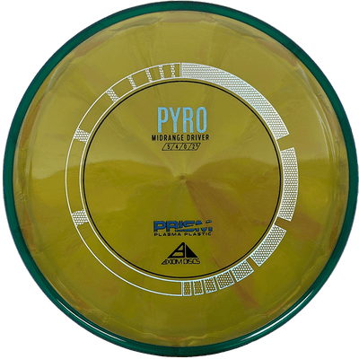 Axiom Pyro Axiom Pyro - Prism Plasma / 172g - Honey w/ Blue Green Rim (Rainbow/Chrome) - Skyline Disc Golf