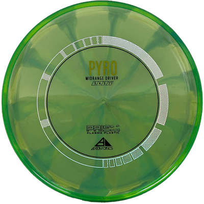 Axiom Pyro Axiom Pyro - Prism Plasma / 174g - Green Burst w/ Lime Green Rim (Rainbow/Chrome) - Skyline Disc Golf