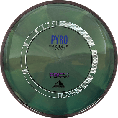 Axiom Pyro Axiom Pyro - Prism Plasma / 177g - Forest Green Burst w/ Burnt Brown Rim (Rainbow/Chrome) - Skyline Disc Golf