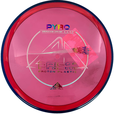 Axiom Pyro Axiom Pyro - Prism Proton / 177g - Red w/ Blue Rim (Rainbow/Chrome) - Skyline Disc Golf