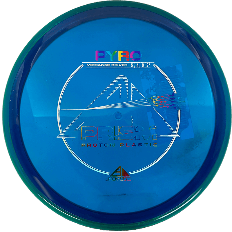 Axiom Pyro Axiom Pyro - Prism Proton / 178g - Blue w/ Teal Rim (Rainbow/Chrome) - Skyline Disc Golf