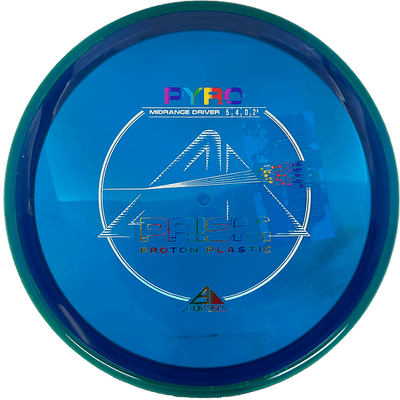 Axiom Pyro Axiom Pyro - Prism Proton / 178g - Blue w/ Teal Rim (Rainbow/Chrome) - Skyline Disc Golf