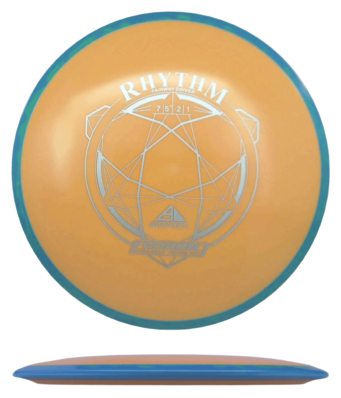 Axiom Rhythm Axiom Rhythm - Fission / 167g - Orange-ish w/ Blue-ish Rim (Gray) - Skyline Disc Golf