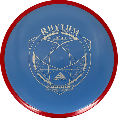 Axiom Rhythm Axiom Rhythm - Fission / 156g - Blue w/ Red Rim (Gray) - Skyline Disc Golf