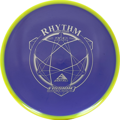 Axiom Rhythm Axiom Rhythm - Fission / 151g - Blue w/ Yellow Rim (Gray) - Skyline Disc Golf