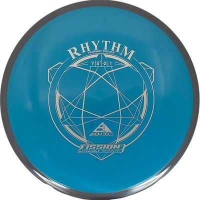 Axiom Rhythm Axiom Rhythm - Fission / 152g - Blue w/ Dark Gray Rim (Gray) - Skyline Disc Golf