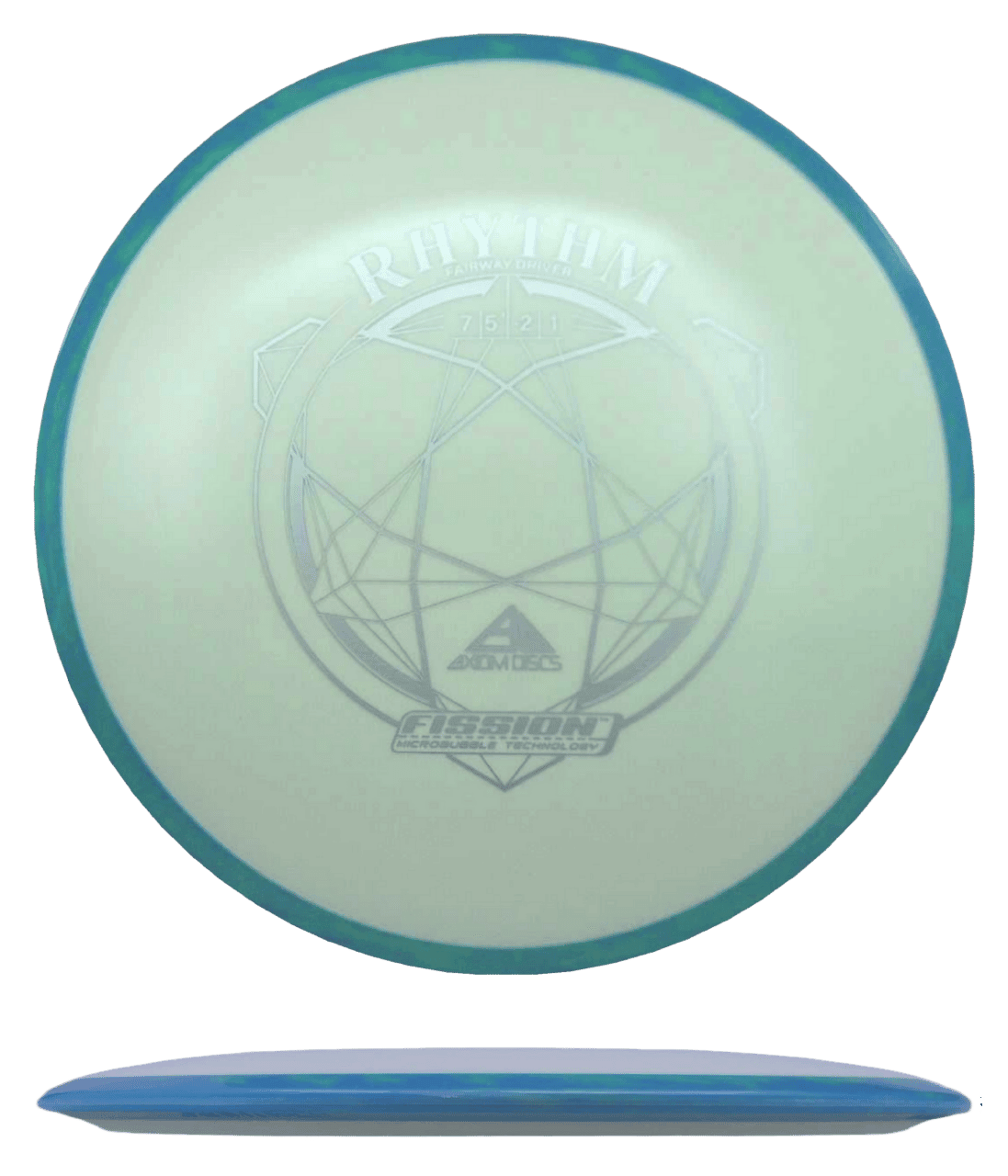 Axiom Rhythm Axiom Rhythm - Fission / 170g - White w/ Blue-ish Rim (Gray) - Skyline Disc Golf