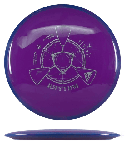 Axiom Rhythm Axiom Rhythm - Neutron / 166g - Purple w/ Blue Rim (Silver) - Skyline Disc Golf