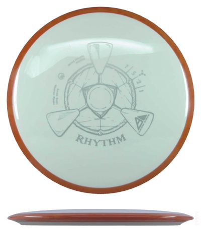 Axiom Rhythm Axiom Rhythm - Neutron / 172g - White w/ Orange Rim (Silver) - Skyline Disc Golf