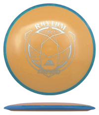 167g - Orange - ish w/ Blue - ish Rim (Gray) Fission Axiom Rhythm - Skyline Disc Golf