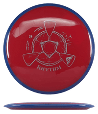Axiom Rhythm - Neutron / 174g - Red w/ Blue Rim (Silver) - Skyline Disc Golf