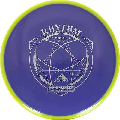 Axiom Rhythm Axiom Rhythm - Fission / 151g - Blue w/ Yellow Rim (Gray) - Skyline Disc Golf