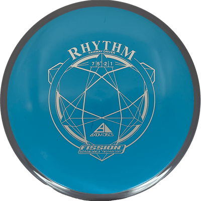 Axiom Rhythm Axiom Rhythm - Fission / 152g - Blue w/ Dark Gray Rim (Gray) - Skyline Disc Golf